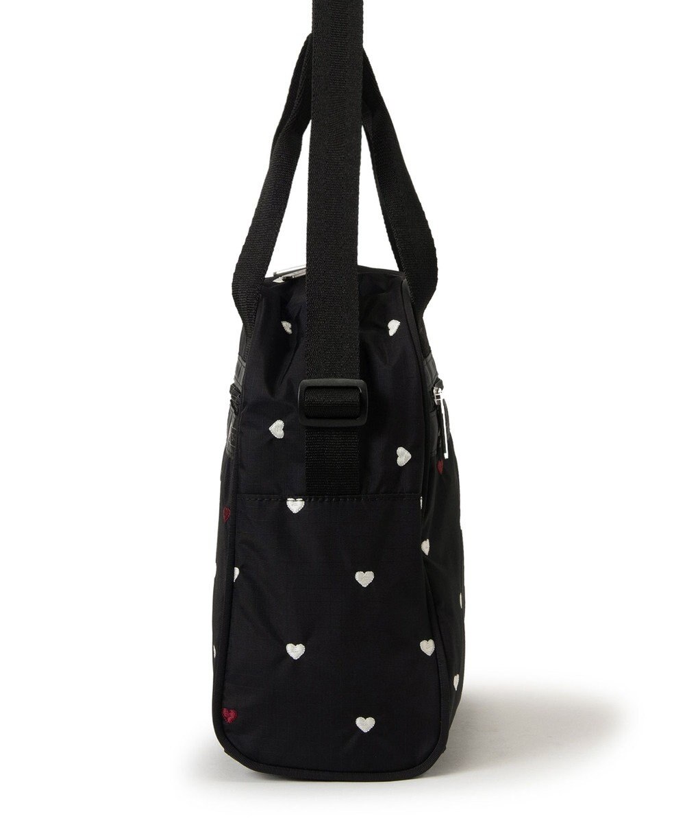 LeSportsac N/S MINI SATCHEL/レッド/ホワイトハートEMB 