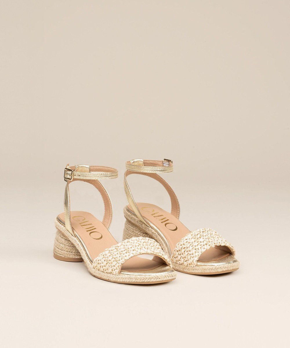 gaimo 【GAIMO/ガイモ】スクエアトゥストラップサンダル/EVONY 