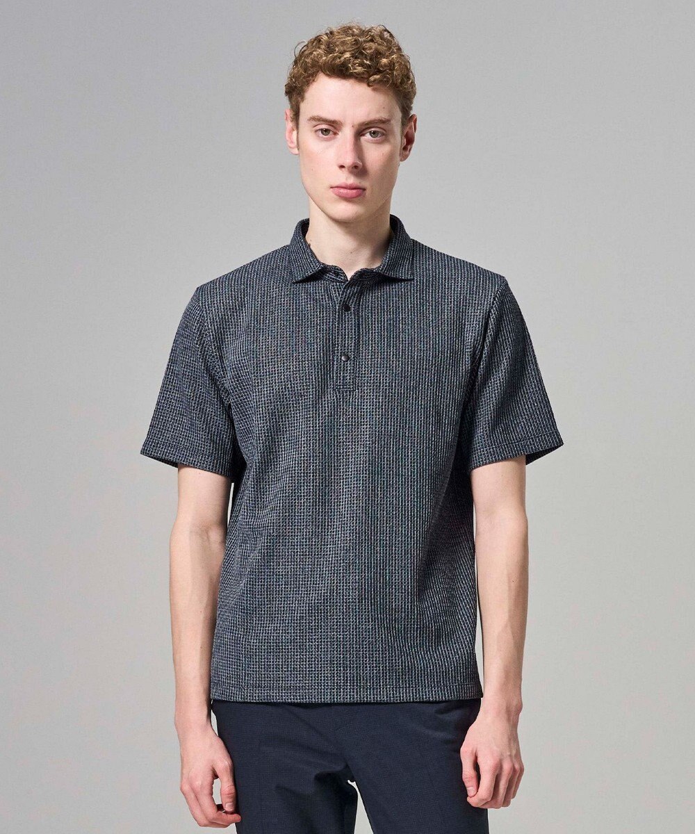 JOSEPH HOMME 【新型】メランジクロスジャージー　ポロシャツ 