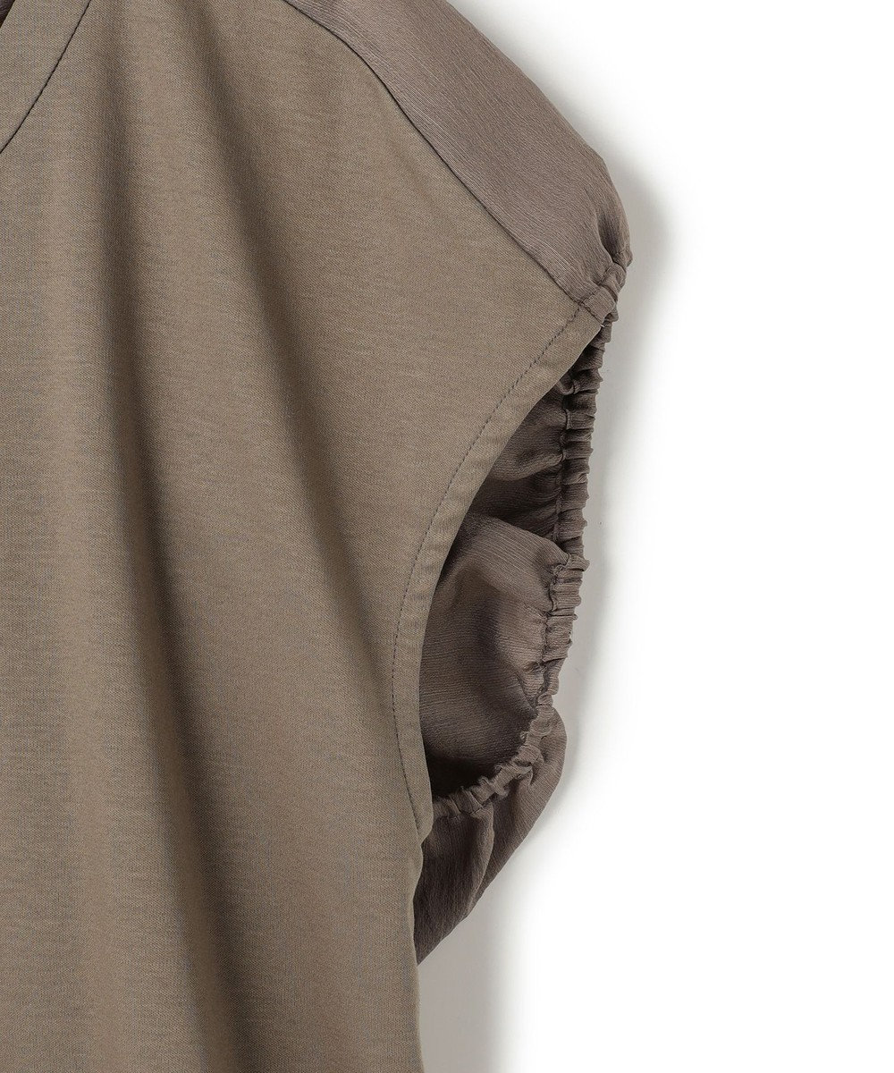 BEIGE， ZEOLITE / バックツイスト コンビトップス 