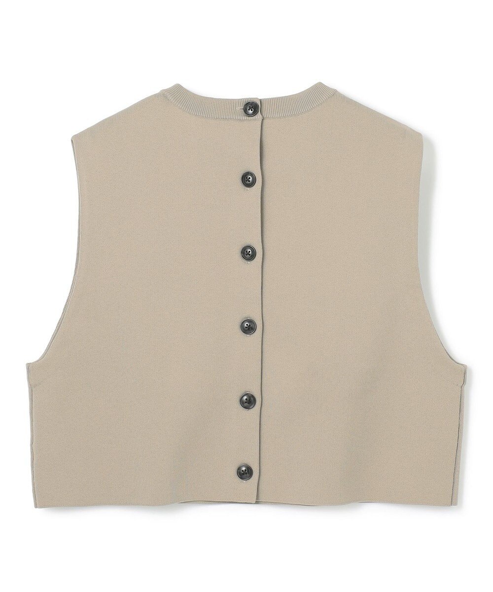 UNFILO L フォルムニット クロップドベスト 