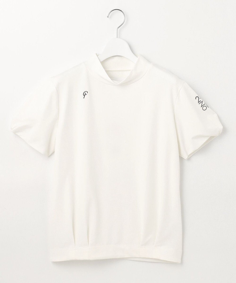 23区GOLF 【23Fondation/WOMEN】【UVケア】モックネックシャツ 