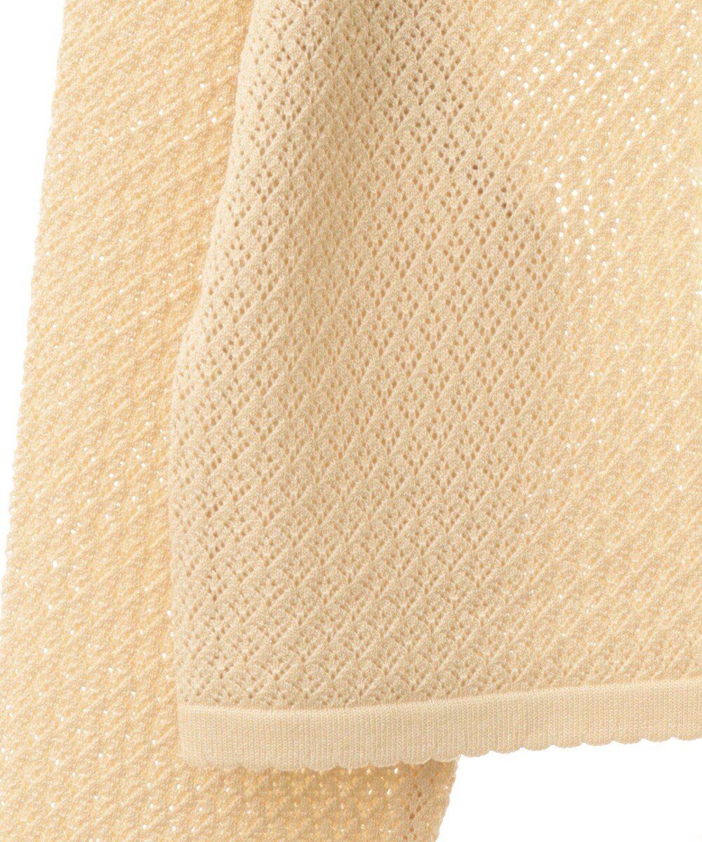 earth music&ecology レース襟カーディガン 