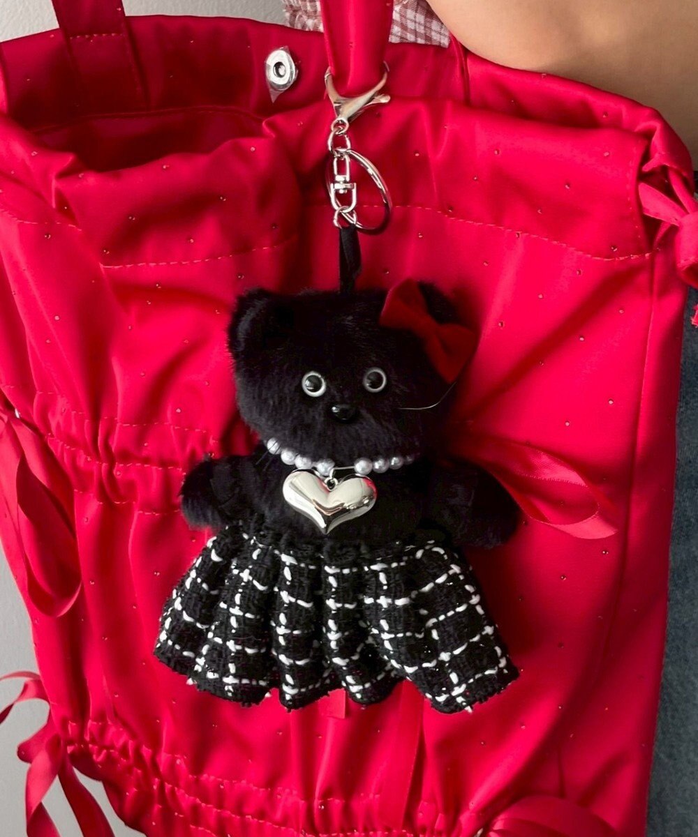 WEGO ゴージャスキャットぬいぐるみキーホルダー 