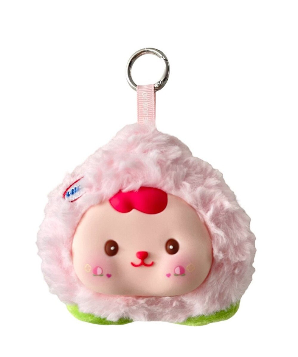 WEGO ぷっくりフルーツフェイスぬいぐるみキーホルダー 