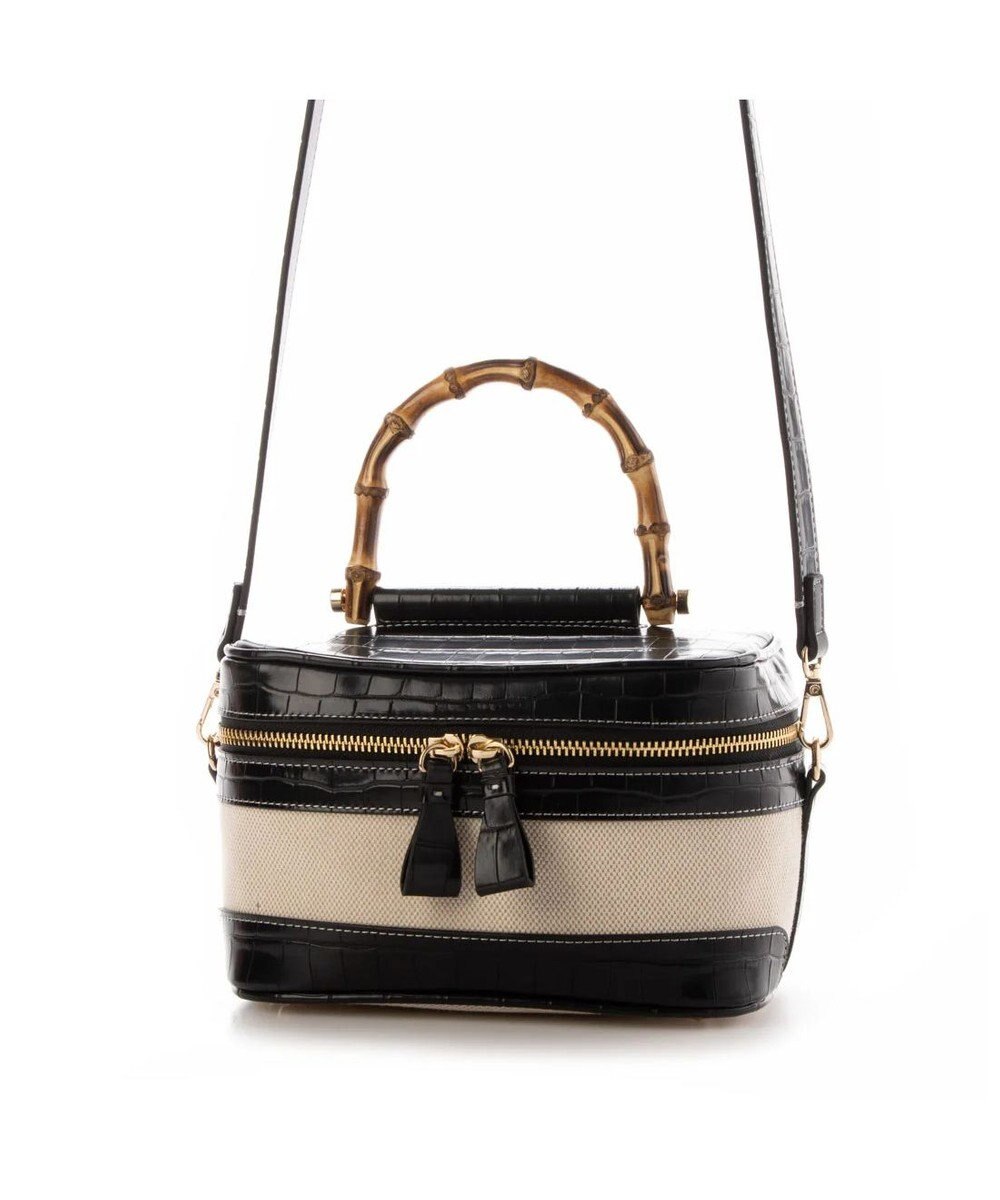 UNBILLION kakatoo バンブーハンドル2wayバニティバッグ 