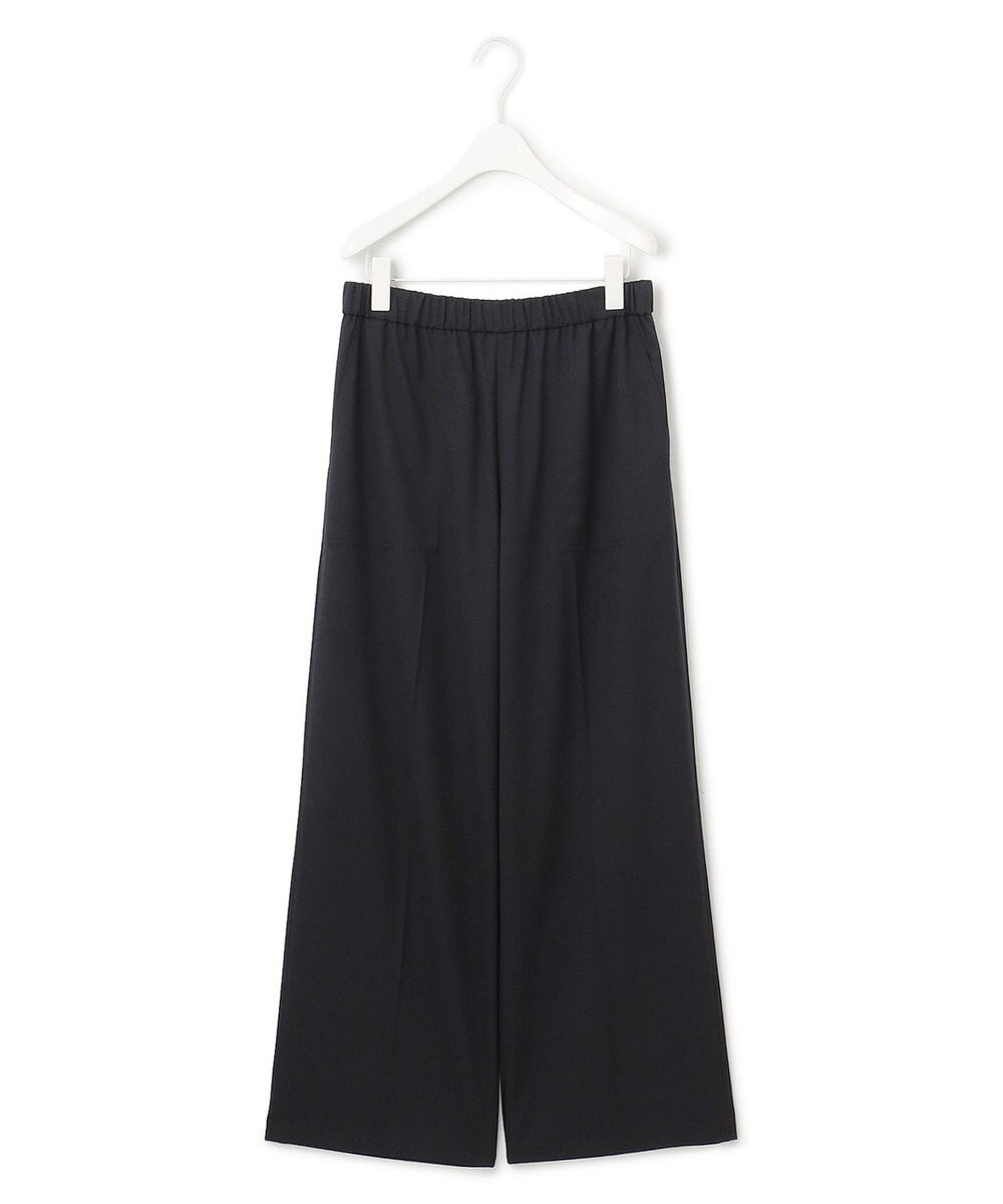 ICB 【洗える】 TWブロード ワイドストレートパンツ 