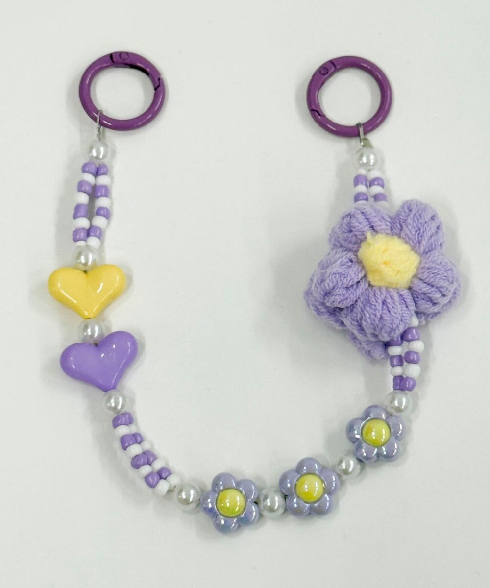 WEGO BIGフラワーハンドストラップ 