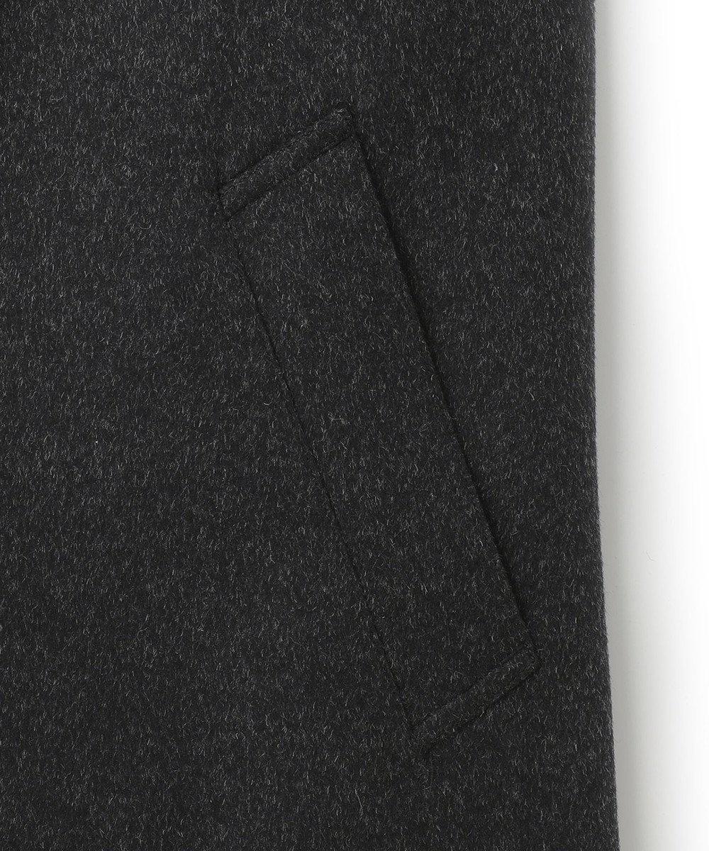 J.PRESS MEN ウールカシミヤビーバーステンカラーコート 