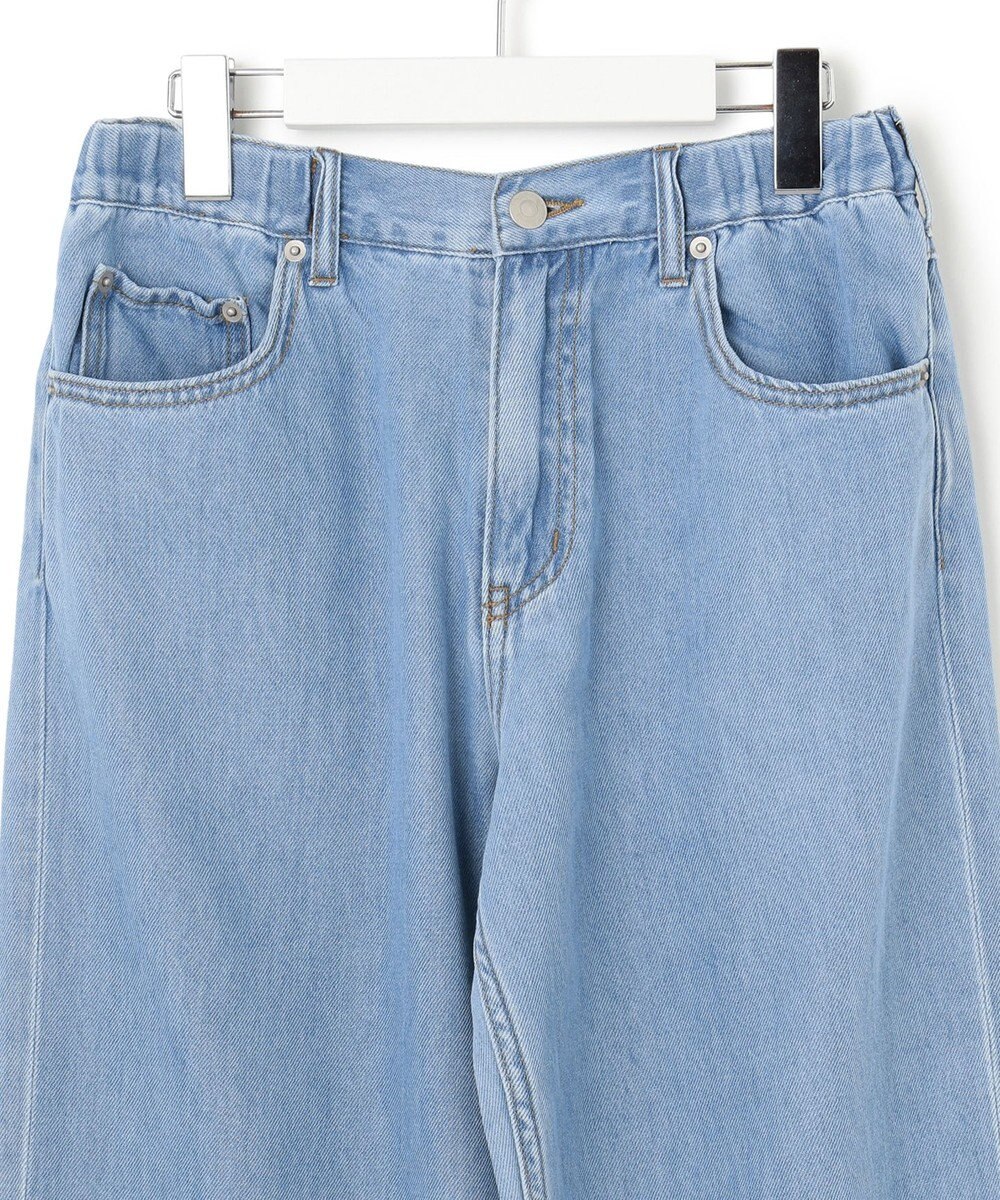 J.PRESS YORK STREET 【WOMEN】ソフトワイドデニム パンツ 