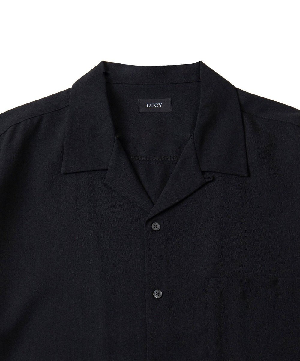 WEGO 【速乾/シワになりにくい】ドライポリオープンカラーシャツ(S) 