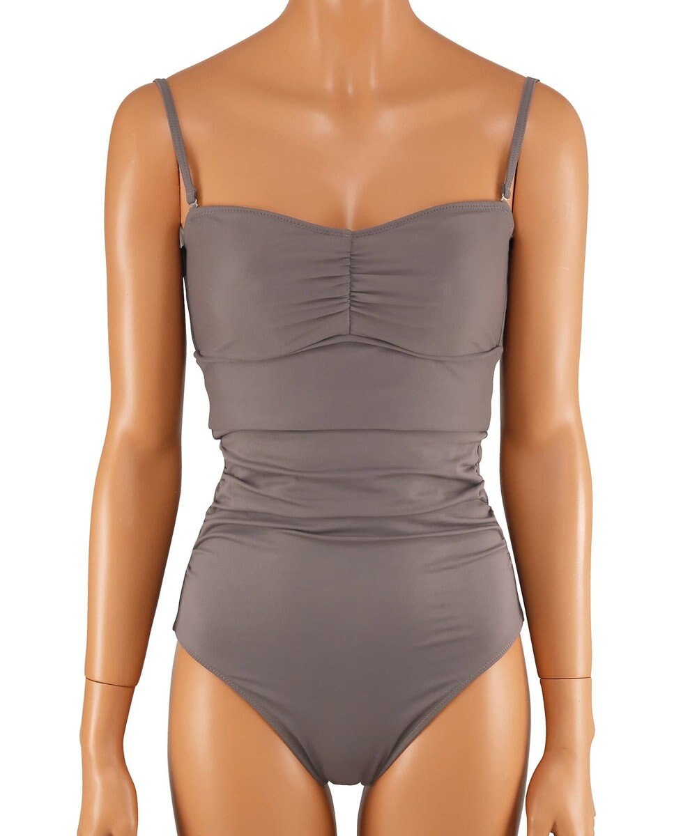 San-ai Resort（三愛水着楽園） パフスリーブトップス付き3点セット水着　9M　【San-ai Resort（サンアイリゾート）】 