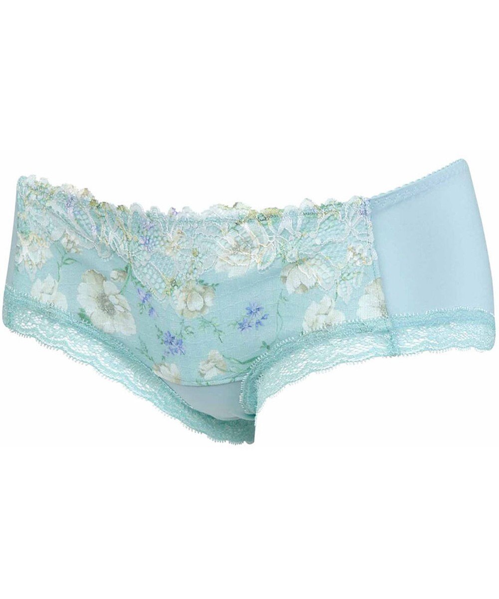 WACOAL ボーイレングス ショーツ 【リボンブラ 脇すっきり】 BRB433とペア はきこみ丈あさめ ナイロンベア天竺素材(バック) レディース PRA633 /ワコール 