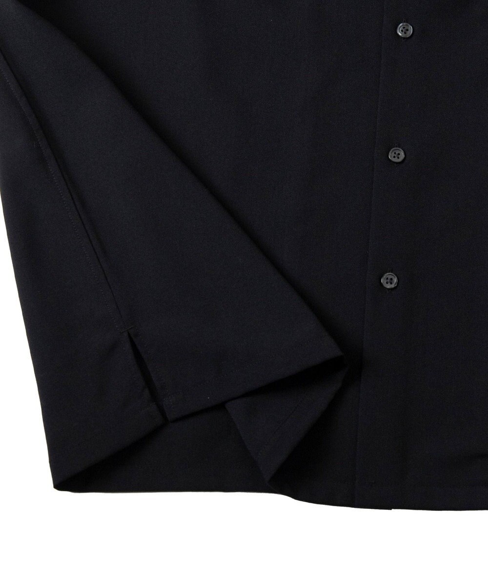 WEGO 【速乾/シワになりにくい】ドライポリオープンカラーシャツ(S) 