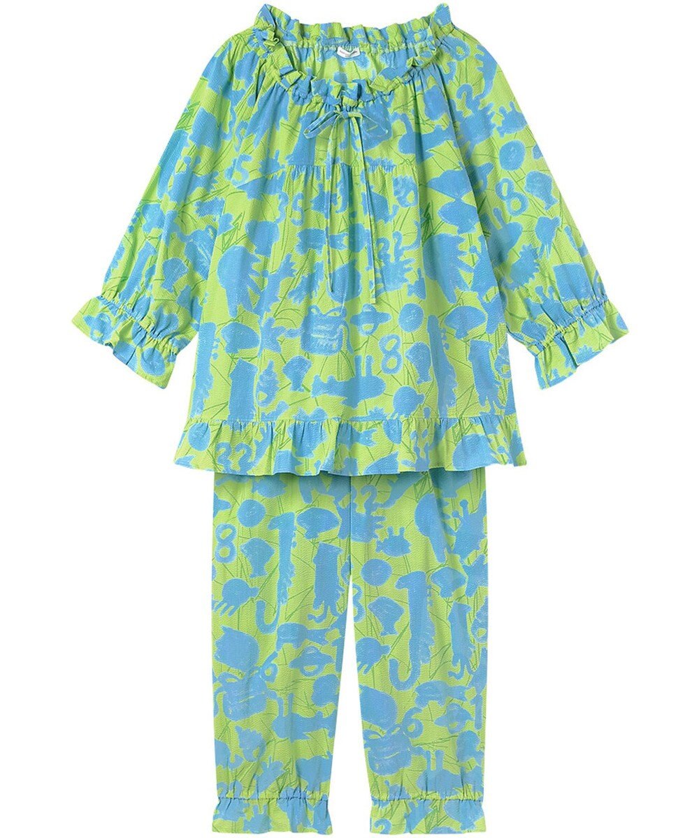 tsumori chisato SLEEP ツモリチサト パジャマ 綿100%(本体) ローン素材 8分袖 長袖 8分丈 レディース UDT211 /ワコール 