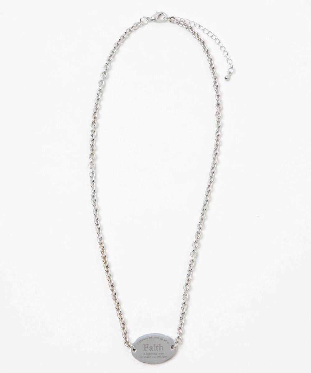 WEGO Lリバーシブルプレートネックレス 