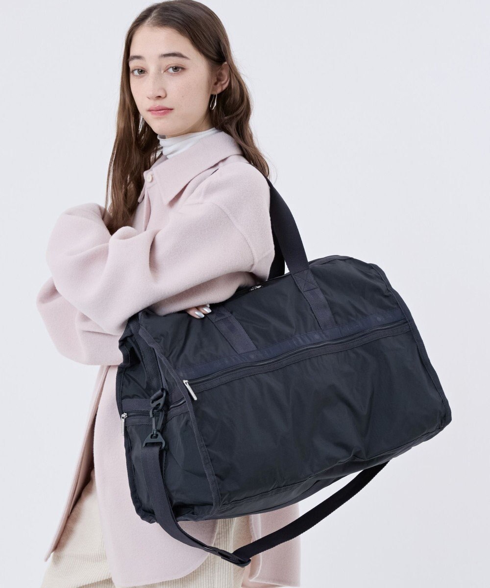 LeSportsac DELUXE LG WEEKENDER/ディープシーブルー 