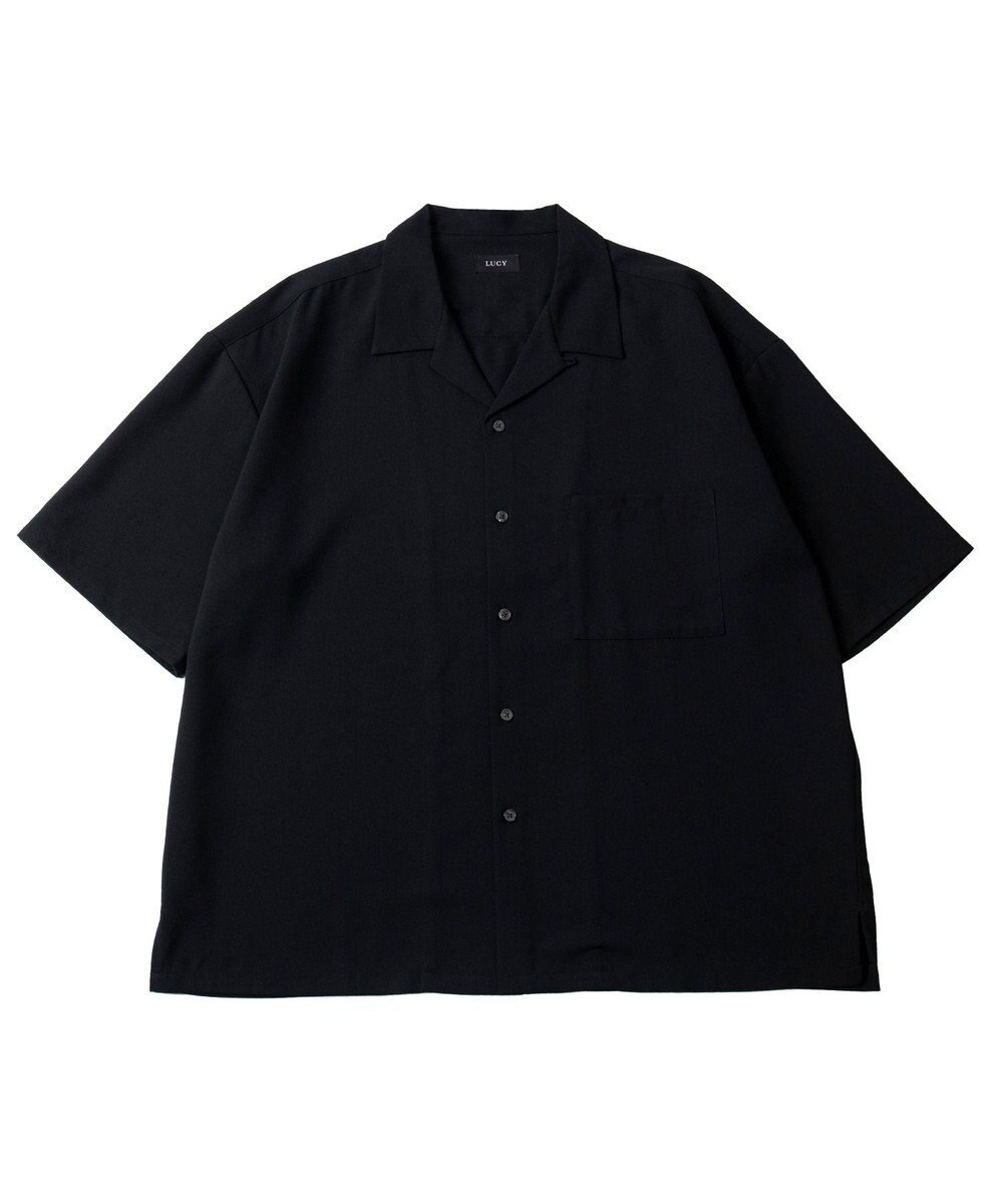 WEGO 【速乾/シワになりにくい】ドライポリオープンカラーシャツ(S) 