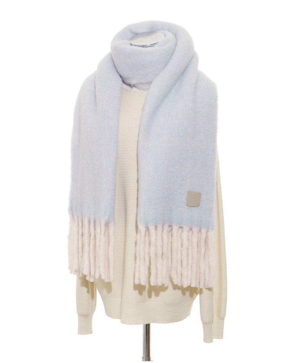 MOONBAT 【WEB限定】FURLA シャギーボリュームマフラー/幅40cm 