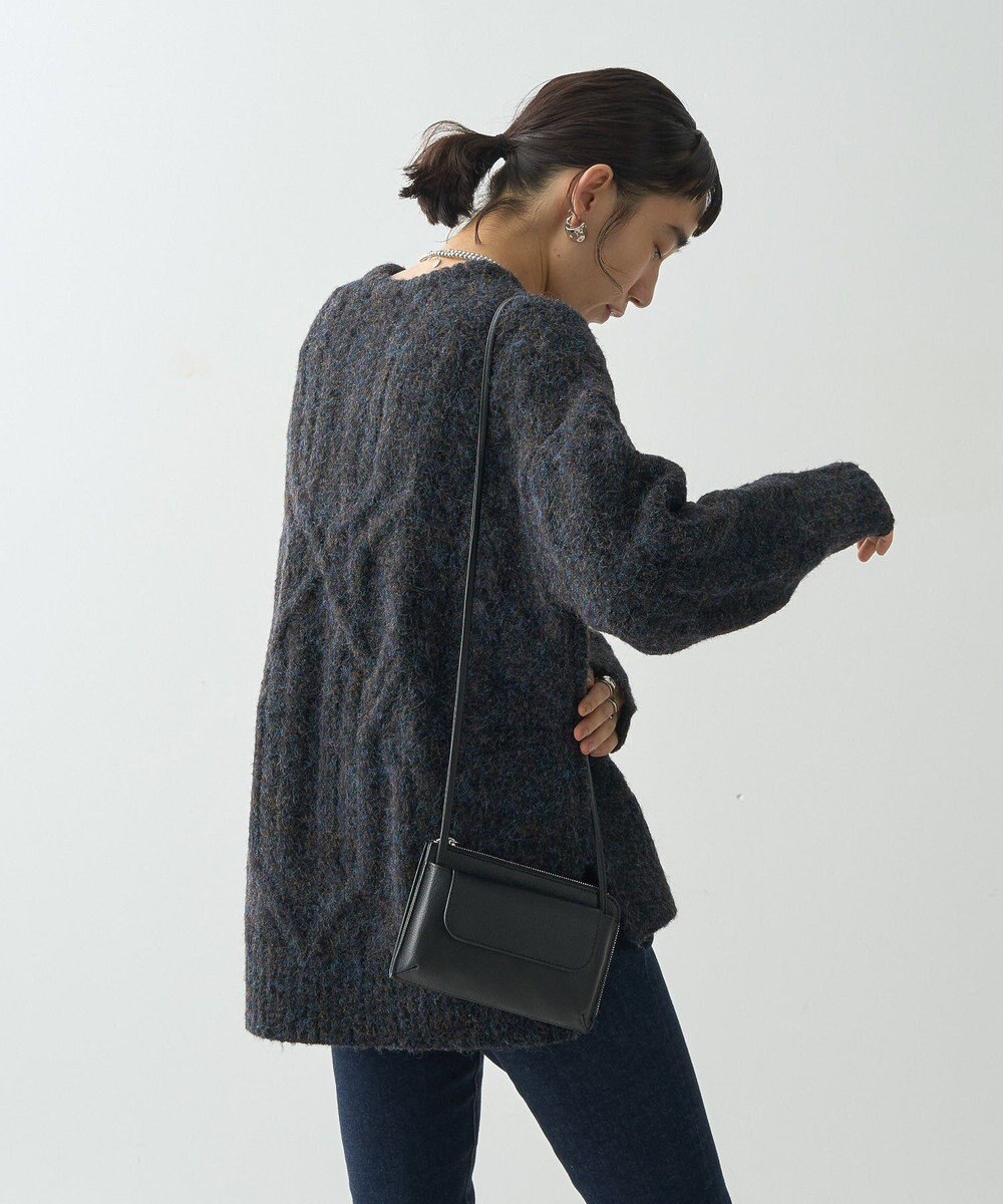 AMERICAN HOLIC ローゲージアラン柄ニットプルオーバー 