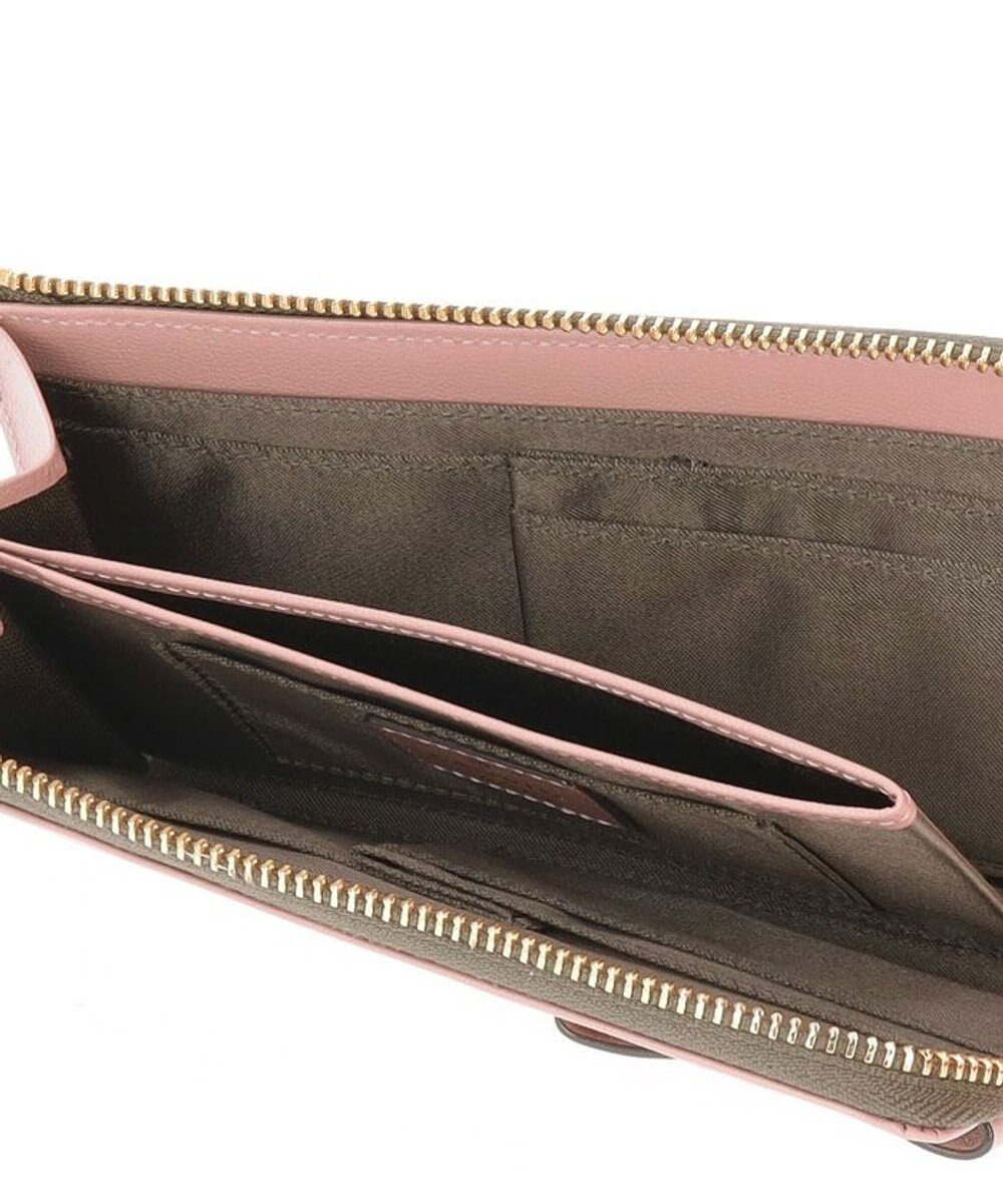 LANVIN en Bleu シャリテ コンパクトL字ファスナー長財布 