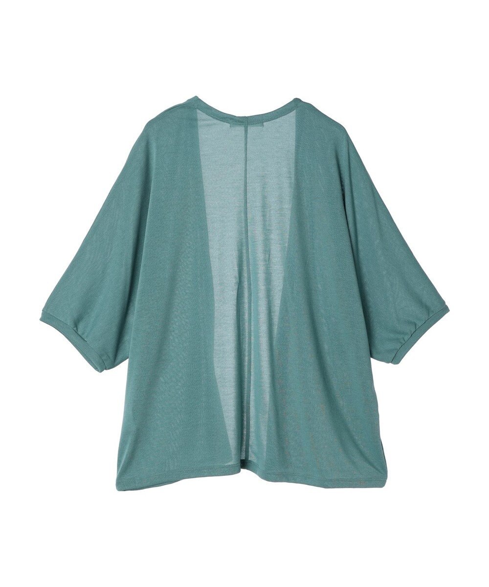 Green Parks よくばり　半袖カットドルマンカーディガン 