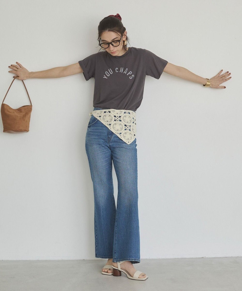 WEGO 【ANGIE VINTAGE/SMLサイズ展開】ブーツカットデニムパンツ 