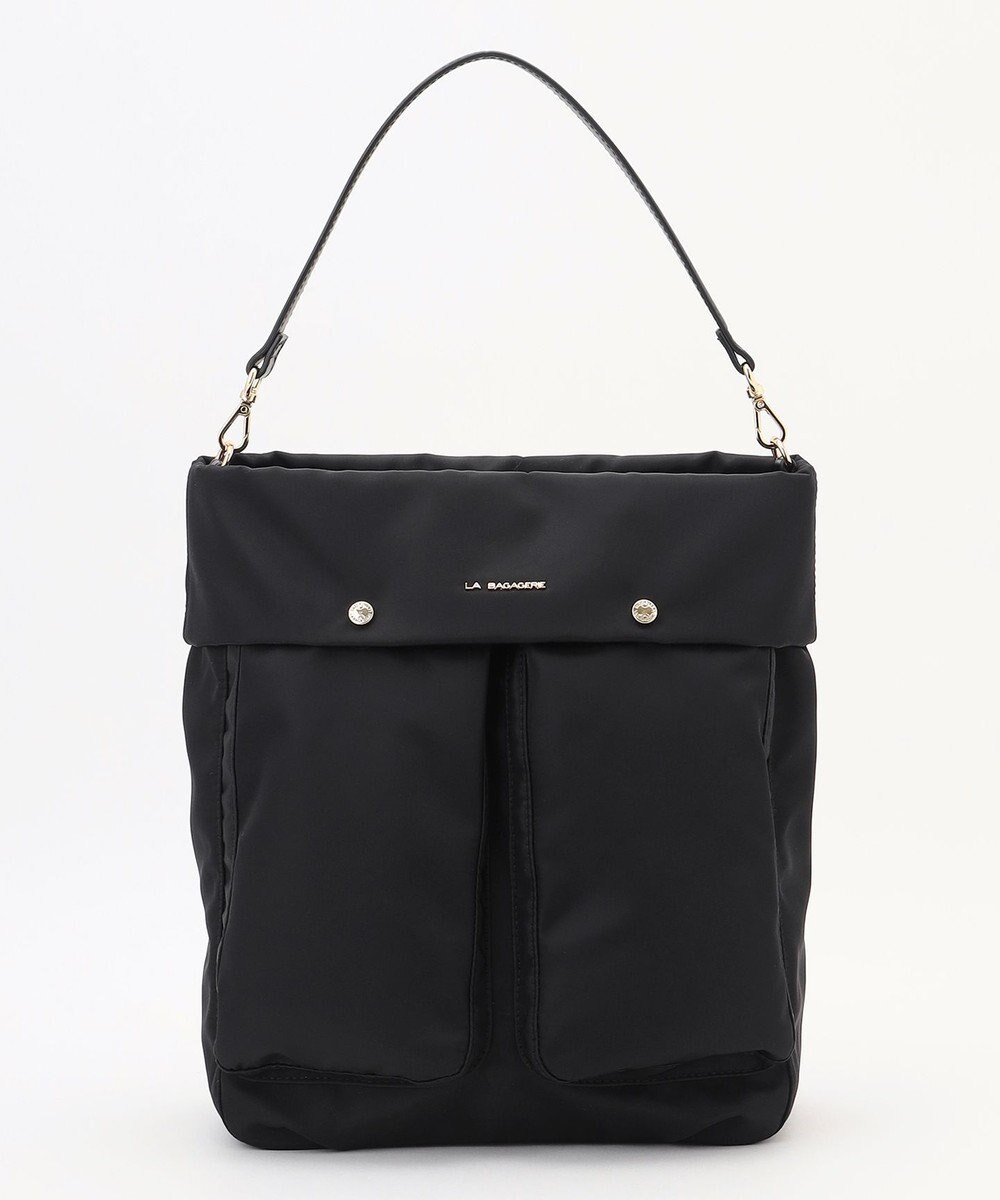 LA BAGAGERIE ダブルフロントポケット2WAYビッグショルダー 