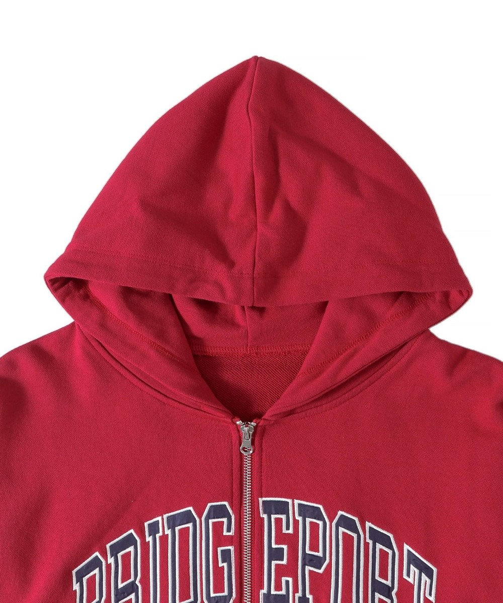 WEGO カレッジロゴビッグジップパーカー 