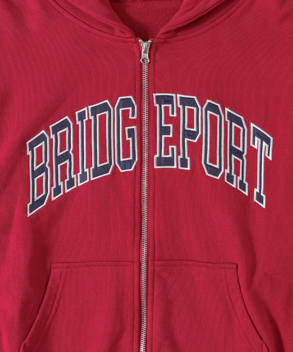 WEGO カレッジロゴビッグジップパーカー 