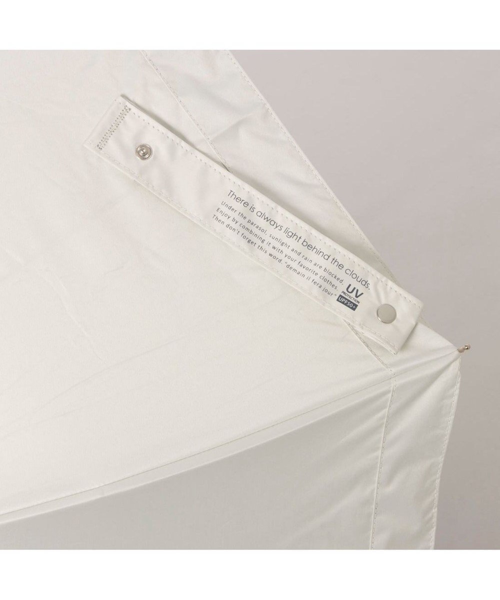 UNBILLION カシュネ cachenez / PUリムボーダートップレス2段折りたたみ傘 