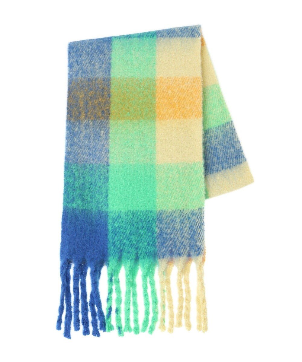 Green Parks ボリュームチェックマフラー 