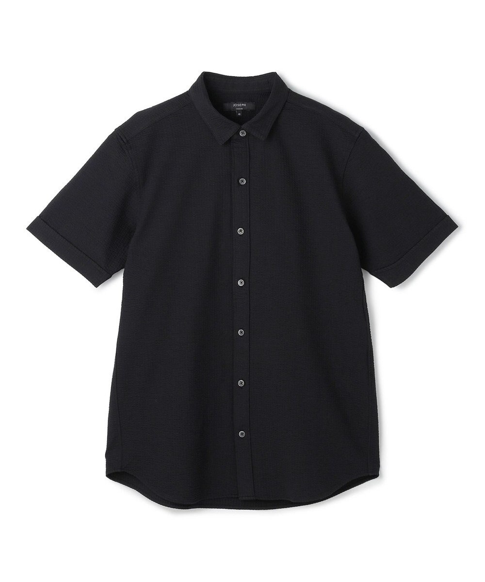 JOSEPH HOMME 【WEB・一部店舗限定】 ドライサッカーストレッチ　半袖レギュラーカラーシャツ 