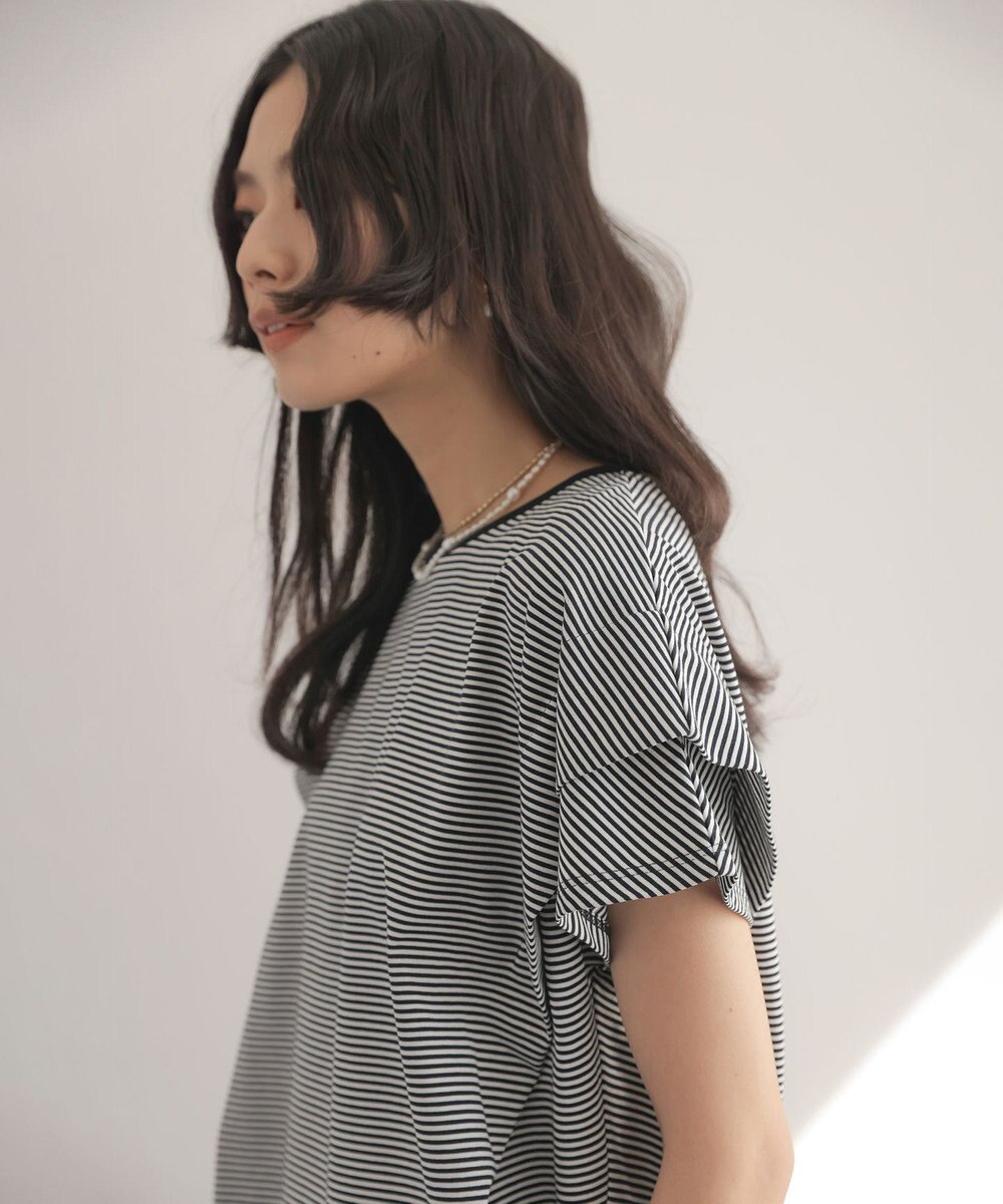 組曲 S GIZAコットンドルマンスリーブ Tシャツ 