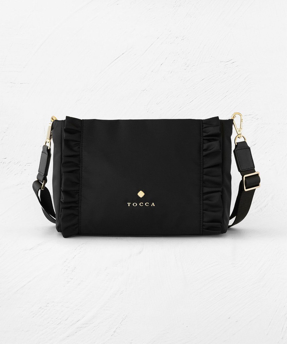 TOCCA 【撥水】TRIM WAVES POCHETTE ポシェットバッグ 