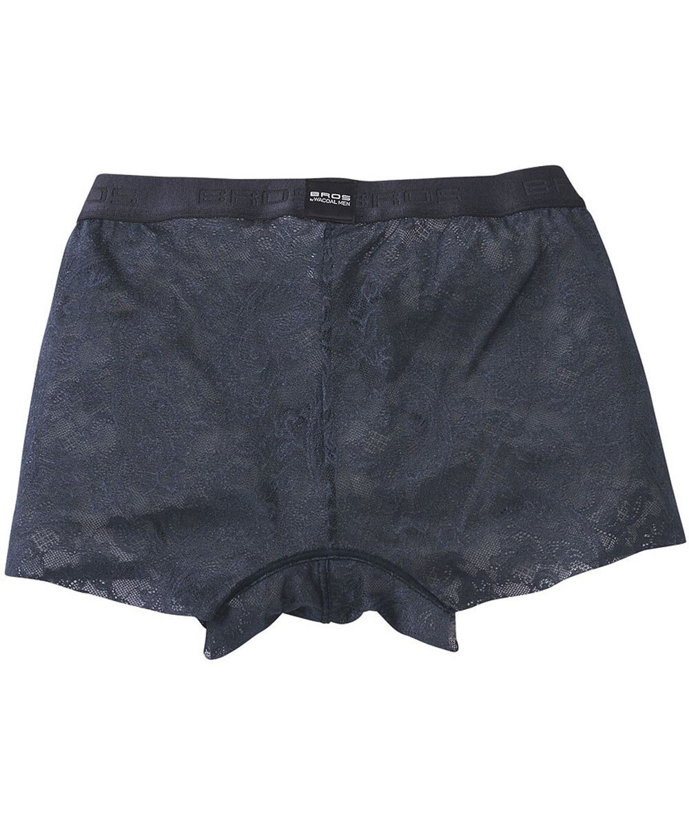 WACOAL MEN ボクサーパンツ 「レースボクサー」 通気性 フロント快適グラマラス 前閉じ GT3340 /ブロス バイ ワコールメン 