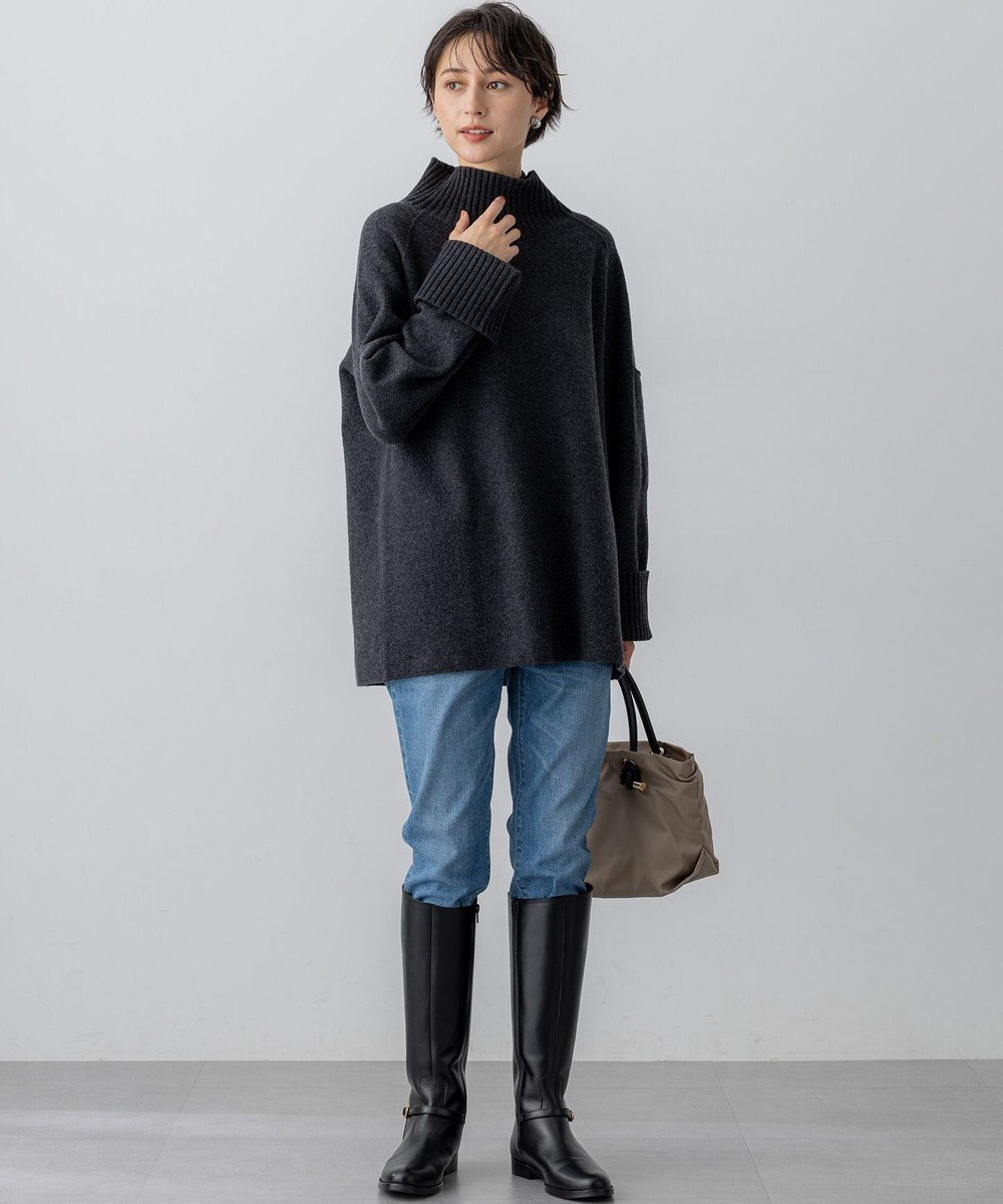 23区 【CLASSY.6月号掲載】ラインアーチ イヤリング 