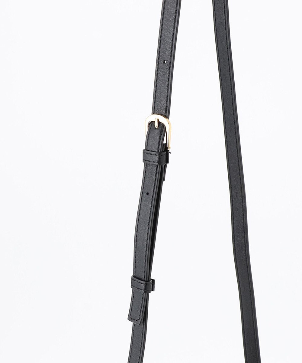 LA BAGAGERIE ランダムプリーツショルダーバッグ 