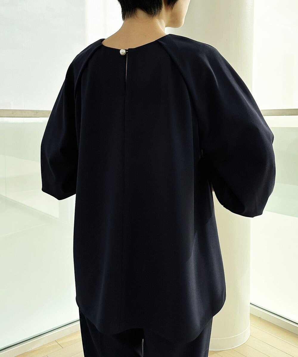 UNFILO 【セットアップ対応/ストレッチ】BEAUTY MOVE ブラウス 