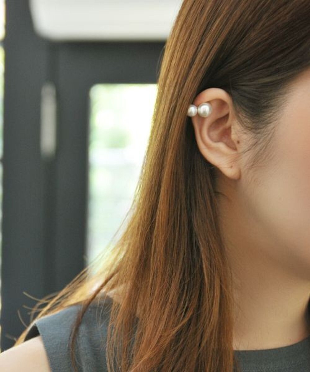 Phoebe ≪雑誌掲載≫ツインパールイヤリング 