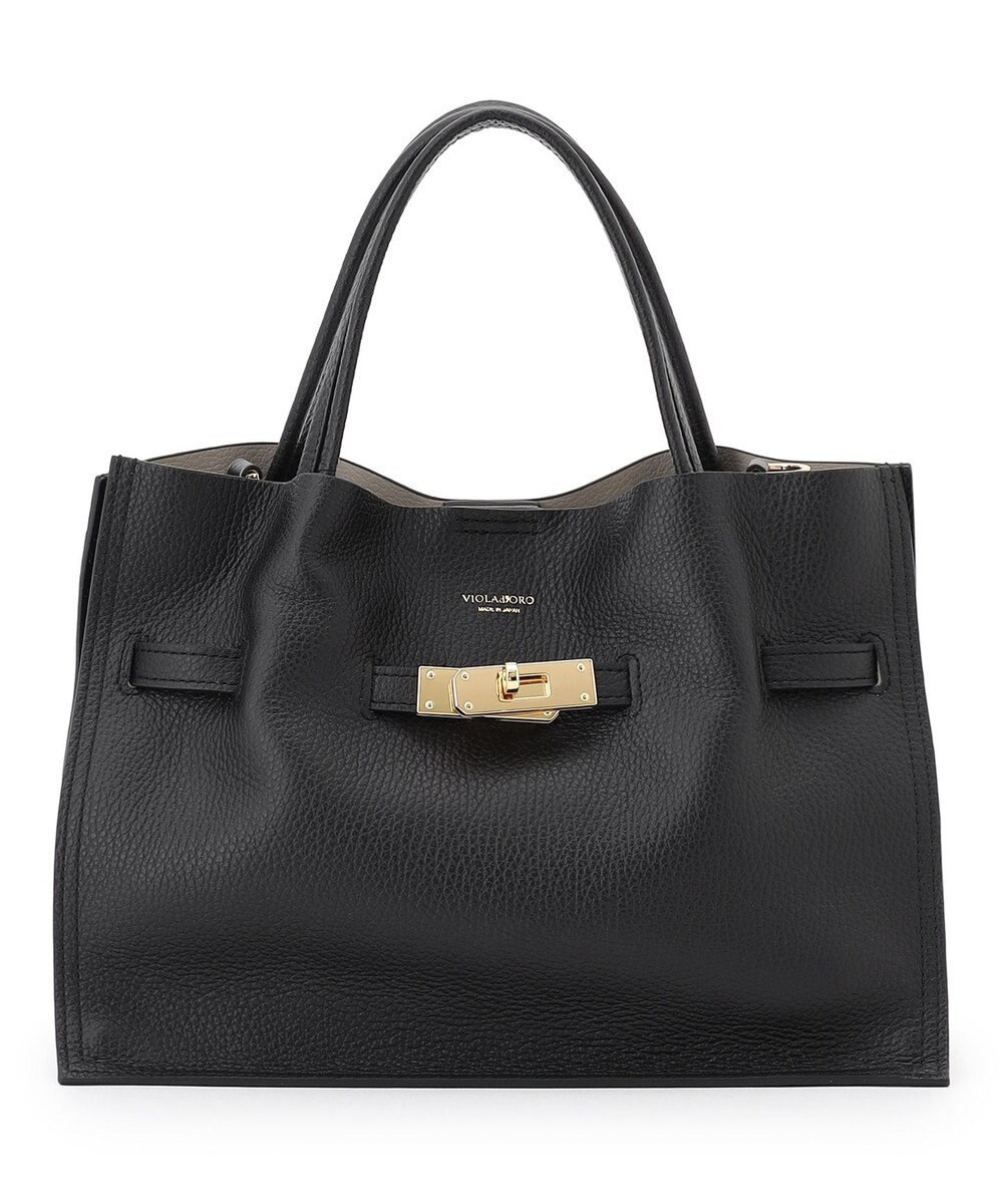 23区 【先行予約】VIOLAd'ORO イタリアンWフェイスレザー トートバッグ 