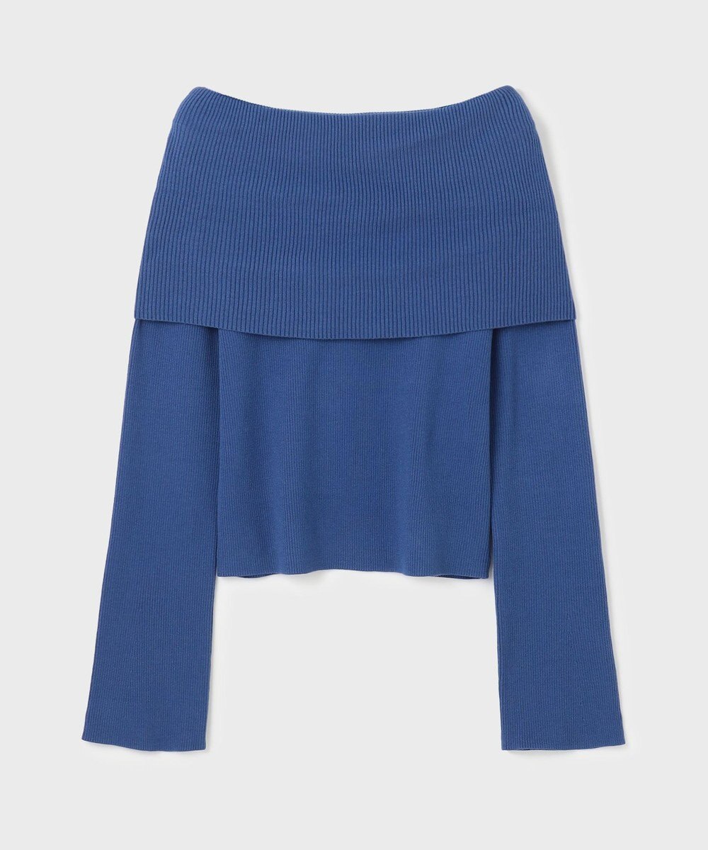 GRACE CONTINENTAL オフショルニットトップ 