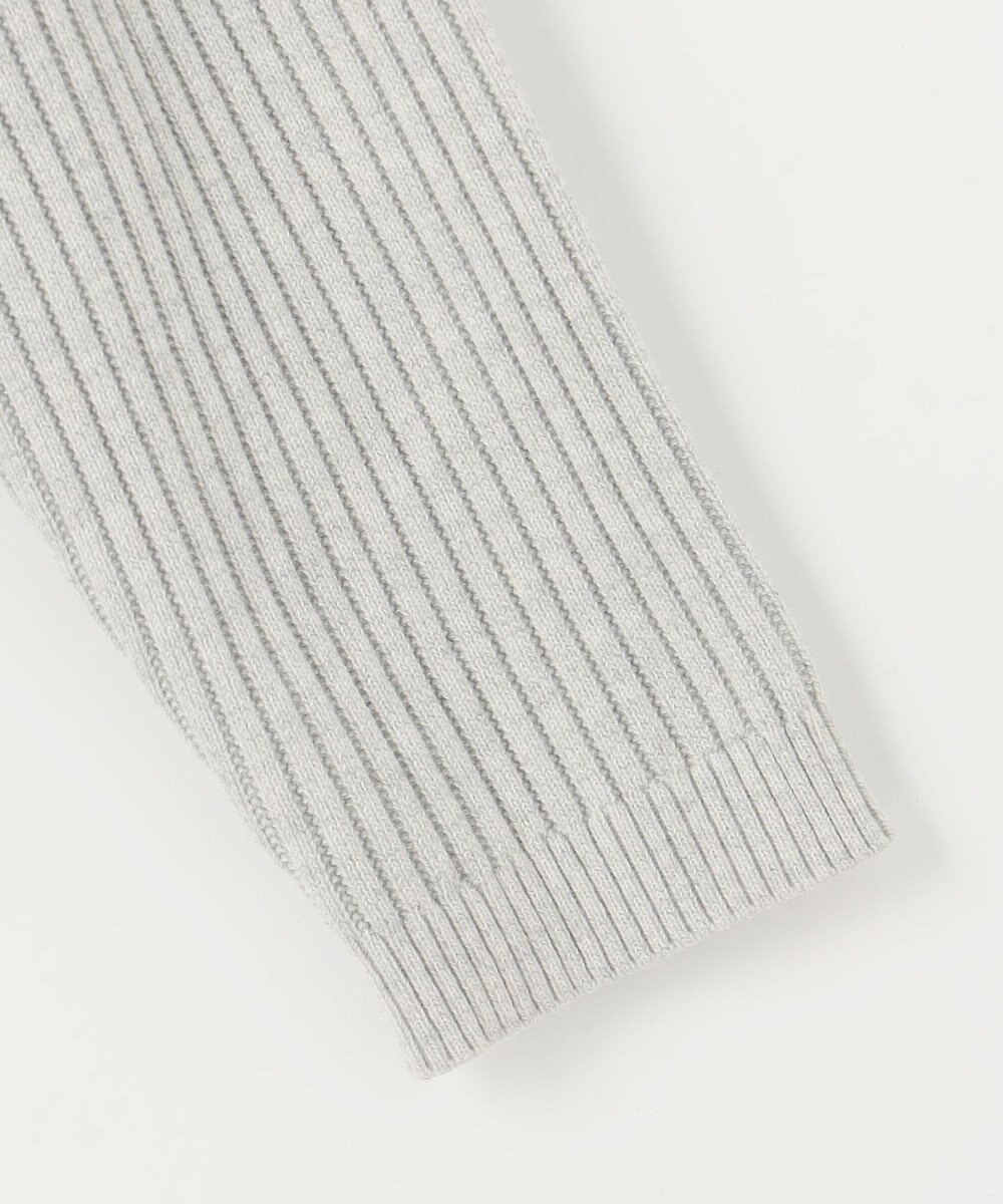 JOSEPH ABBOUD MOUNTAIN 【日本素材・ストレッチ】コットンムリネ アウトドア ニット パーカー 