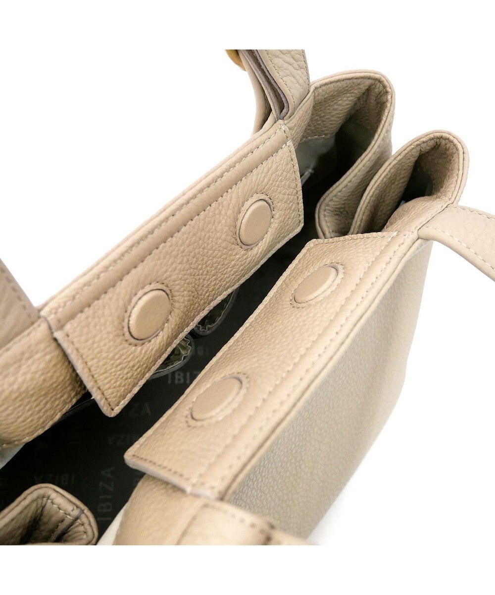 IBIZA アセアーダ　牛革　ハンドバッグ(S) 