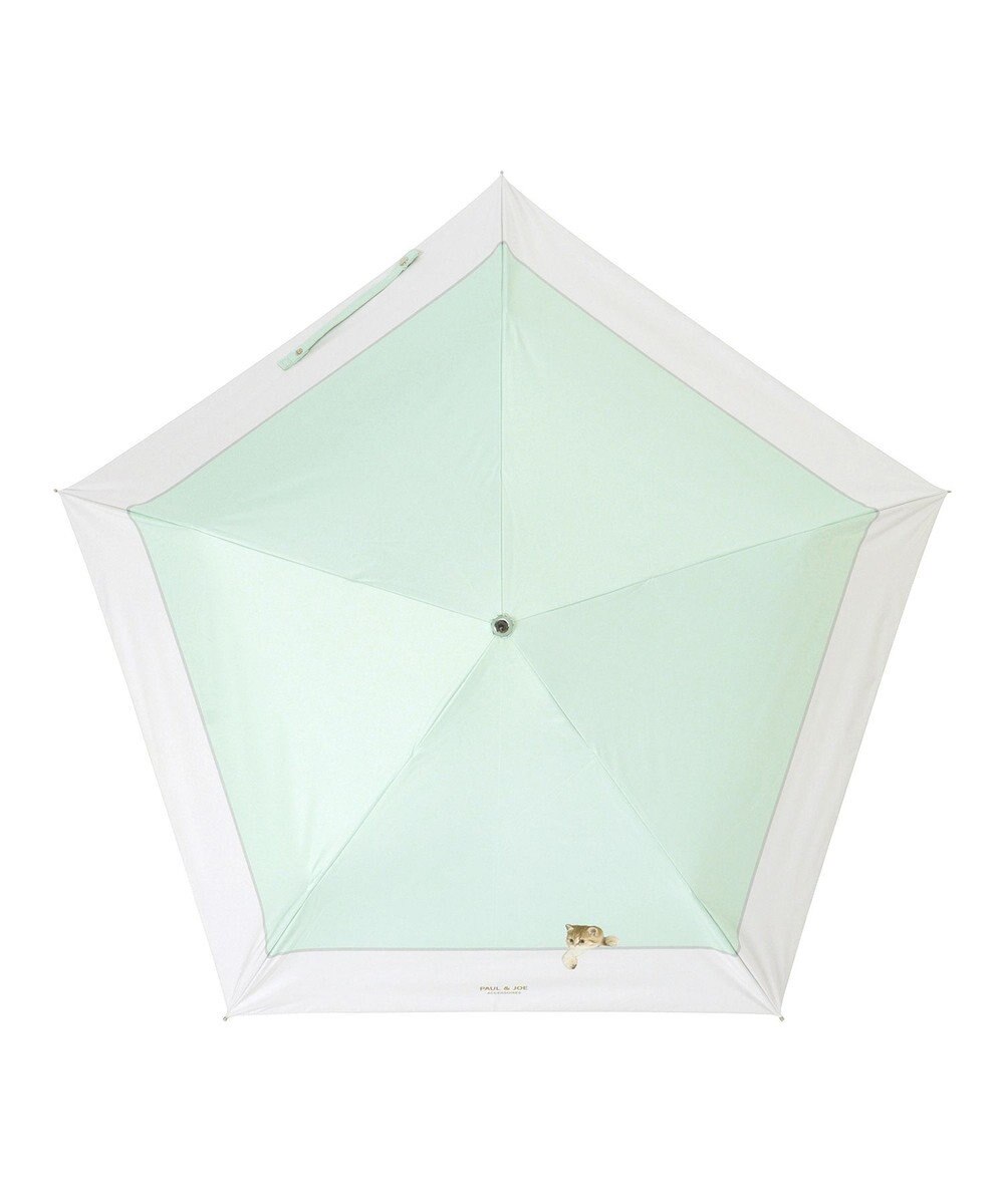 MOONBAT 【軽量】PAUL & JOE 晴雨兼用日傘 折りたたみ傘 スウィンギングヌネット 一級遮光 遮熱 UV 