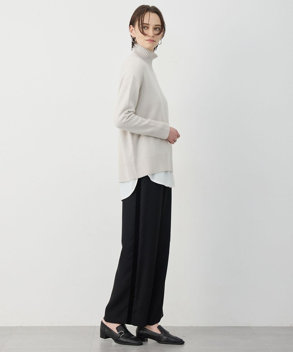 ICB ベルベットライン トラックワイドパンツ 