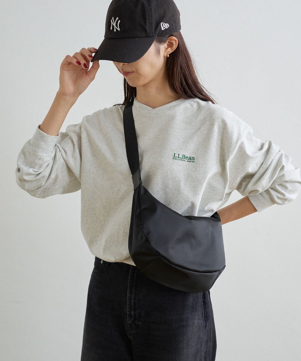 russet ナイロンラウンドショルダーバッグ (CE-1327-WEB) 