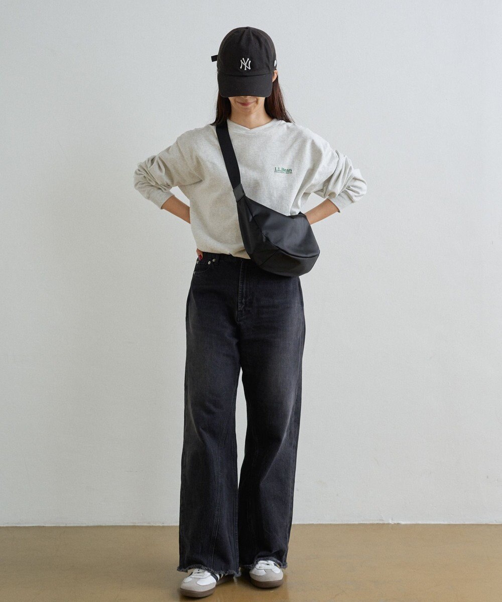 russet ナイロンラウンドショルダーバッグ (CE-1327-WEB) 