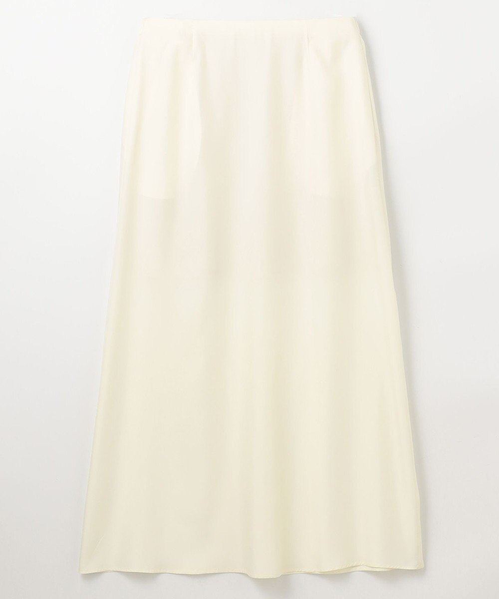 NAVE 【ReNAVE・セットアップ可/洗える/UVケア/接触冷感】フィブリルシャンブレー Aラインスカート 