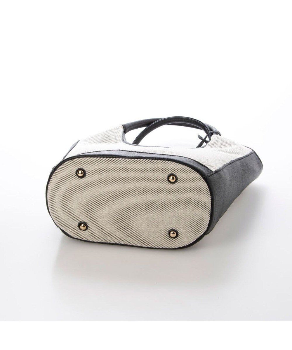 UNBILLION ペルケ perche / キャンバス・牛革トリミング2wayトート 